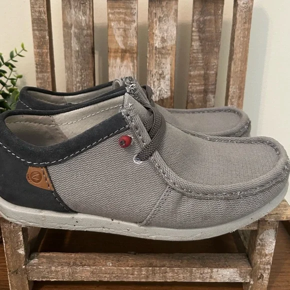 Clarks Mens ShacreLite Moc Gray Shoes (NWT) Clarks Men main image 2
